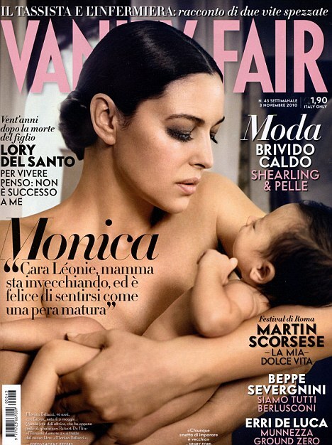 Моника Беллуччи на обложке журнала Vanity Fair