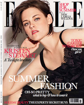 Кристен Стюарт в журнале Elle Британия. Июль 2010