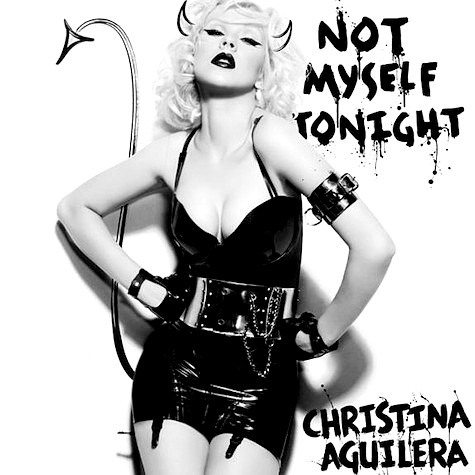 Обложка нового сингла "Not Myself Tonight" Кристины Агилеры