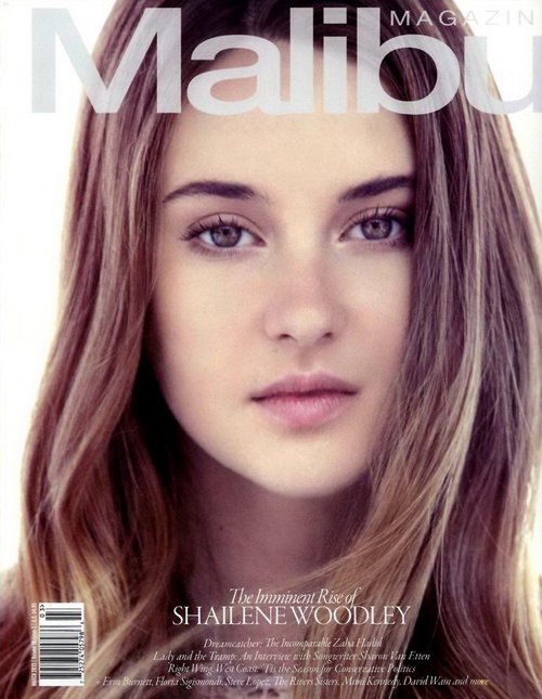 Шейлин Вудли в журнале Malibu. Весна 2012
