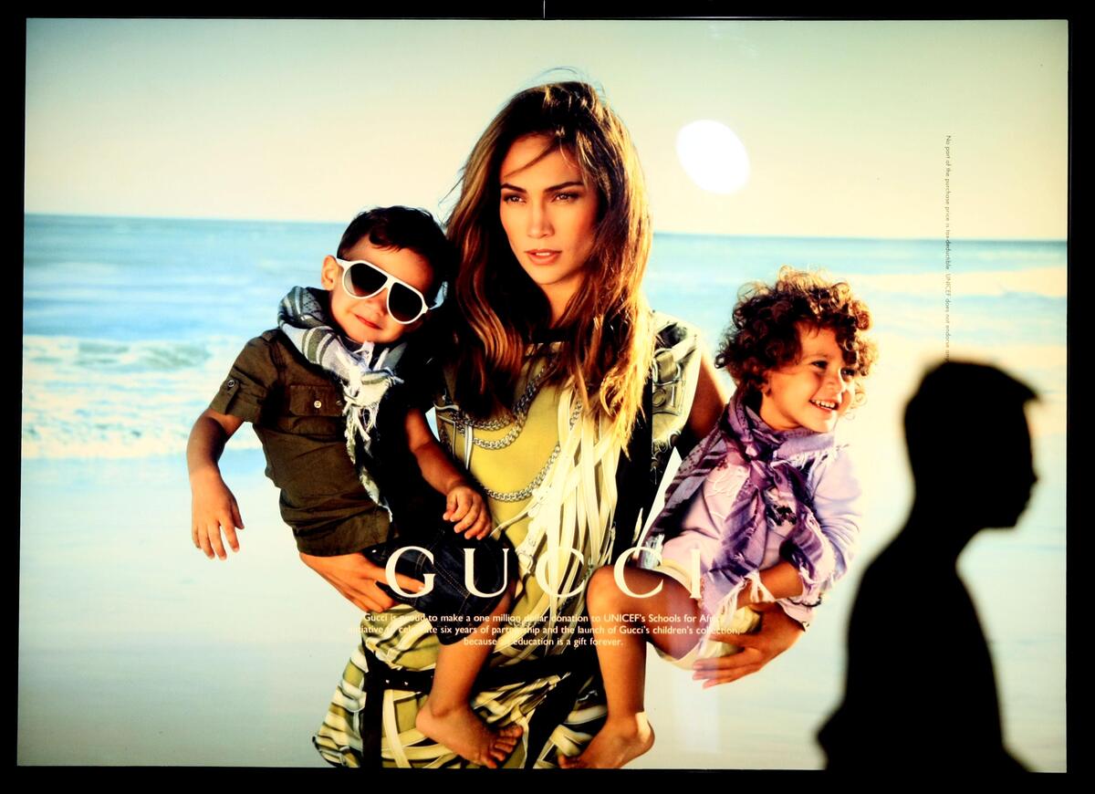 Gucci открывает свой первый бутик для детей