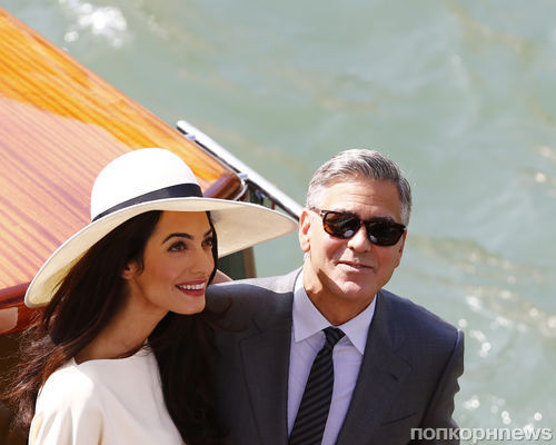 Джордж Клуни и Амаль Аламуддин проводят медовый месяц в своем новом доме в Англии