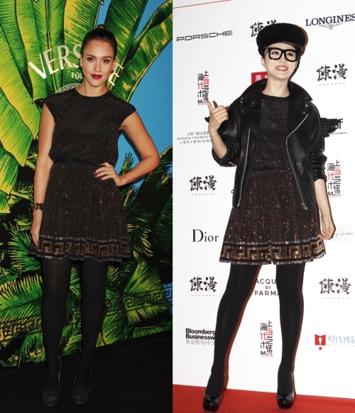 Fashion battle: Джессика Альба и Фан Бинг Бинг