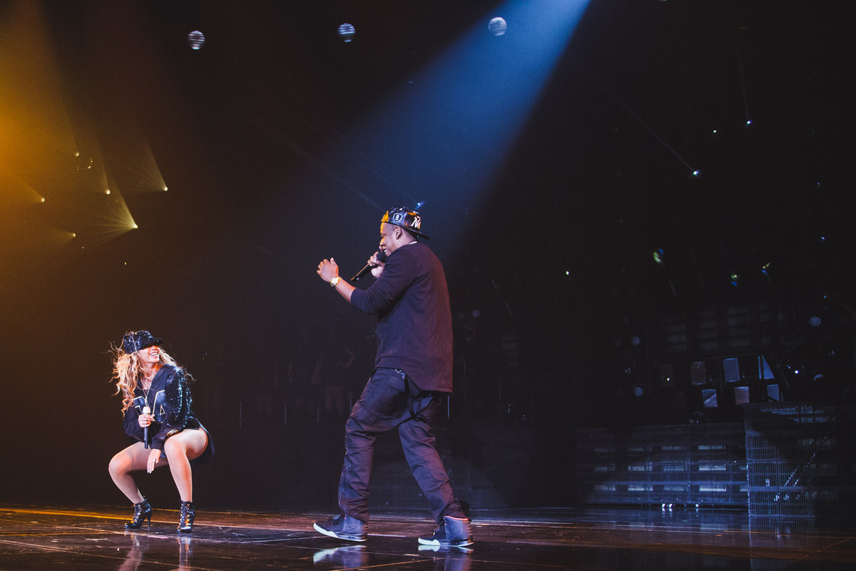 Видео: Сюрприз Jay Z и Бейонсе на концерте в Бруклине