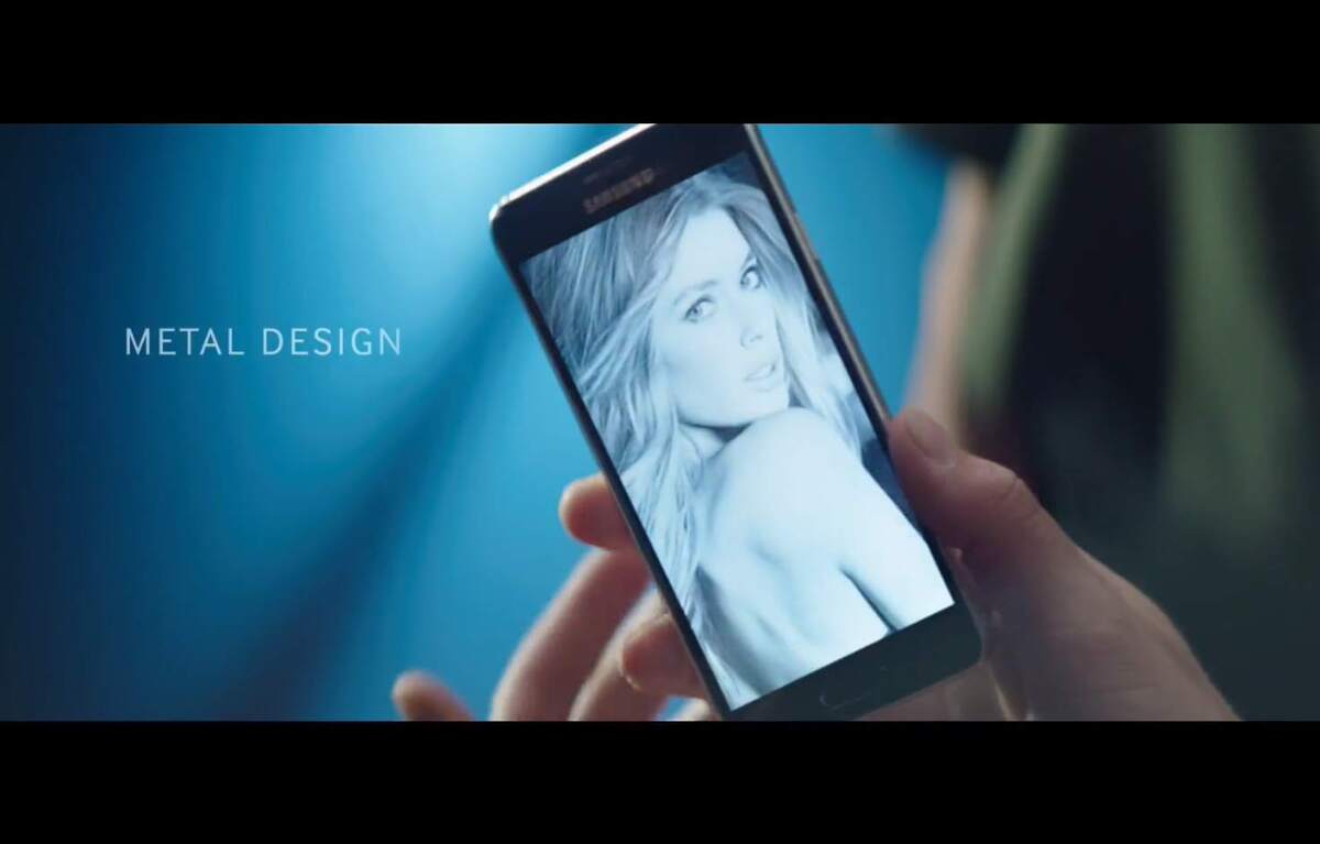 Даутцен Крез в рекламном ролике Samsung Galaxy Alpha