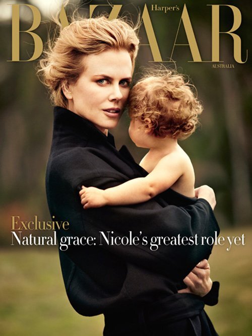 Николь Кидман в журнале Harper&#39;s Bazaar Австралия. Июнь / июль 2012
