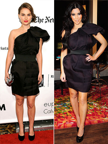 Fashion Battle: Натали Портман и Ким Кардашиан