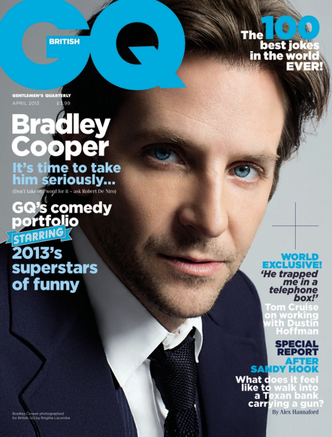 Оскар для Брэдли Купера не самое важное после смерти его отца, сказал он журналу GQ
