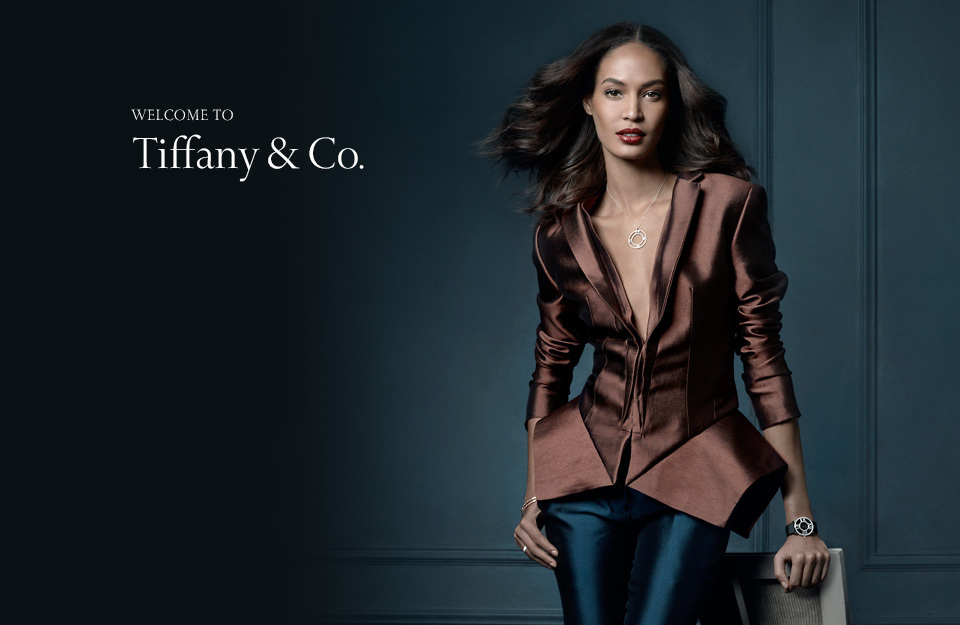 Джоан Смоллс в рекламной кампании Tiffany & Co. Осень 2013