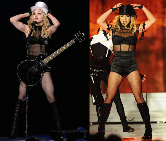 Fashion battle: Мадонна и Бритни Спирс