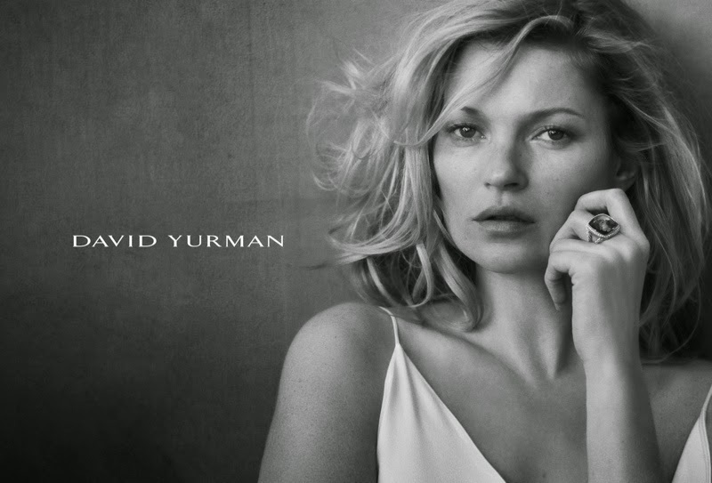 Кейт Мосс в новой рекламной кампании David Yurman. Весна 2015