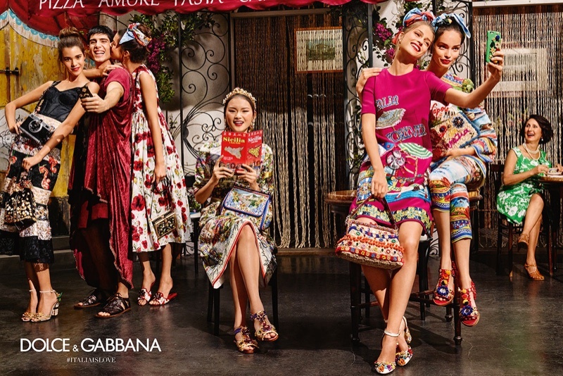 Все краски летней Италии в новой кампании Dolce & Gabbana - весна-лето 2016