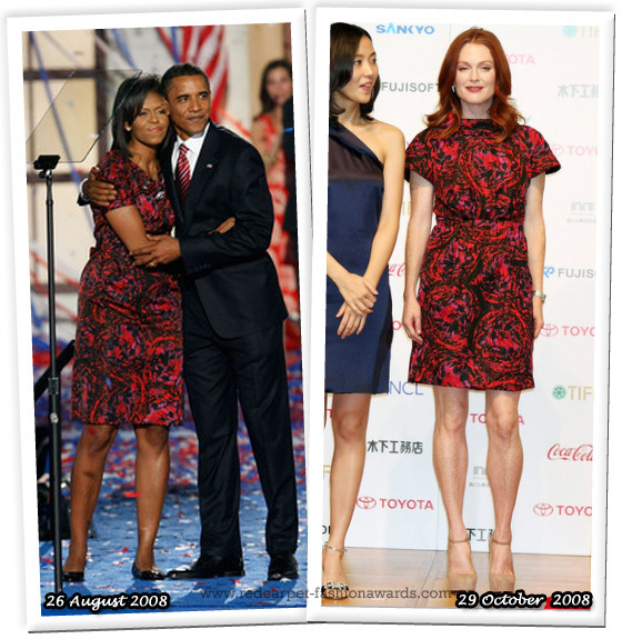 Fashion battle: Мишель Обама и Джулианна Мур