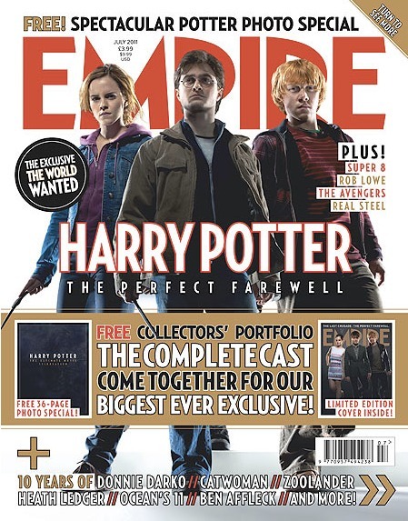 Журнал Empire, посвященный фильму «Гарри Поттер и Дары Смерти. Часть вторая