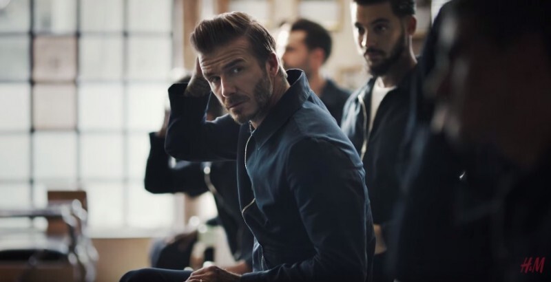 Видео: Дэвид Бекхэм в весенней рекламной кампании H&M