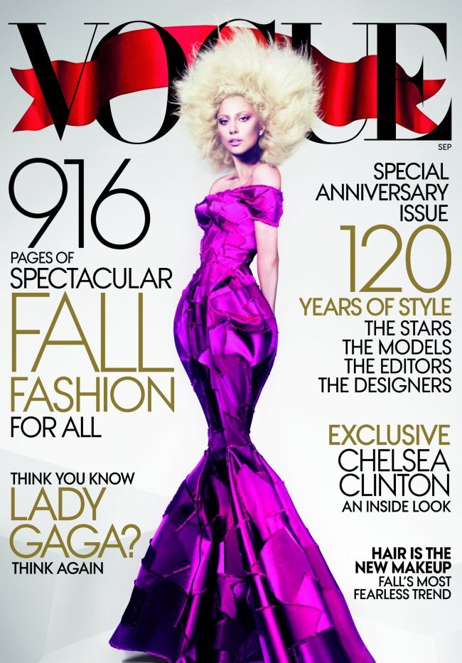 Lady Gaga в журнале Vogue US. Сентябрь 2012