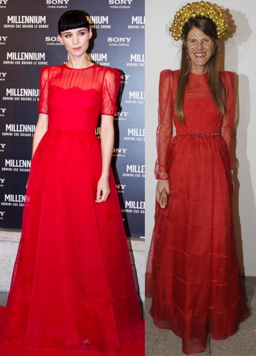 Fashion battle: Руни Мара и Анна Делло Руссо