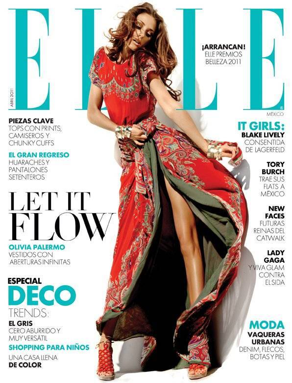 Оливия Палермо в журнале Elle Mexico. Апрель 2011