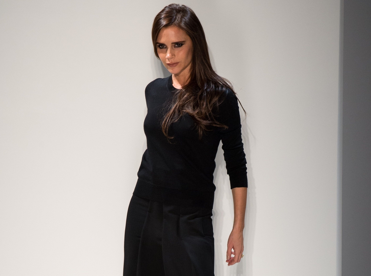 Модный показ новой коллекции Victoria Beckham. Осень / зима 2014