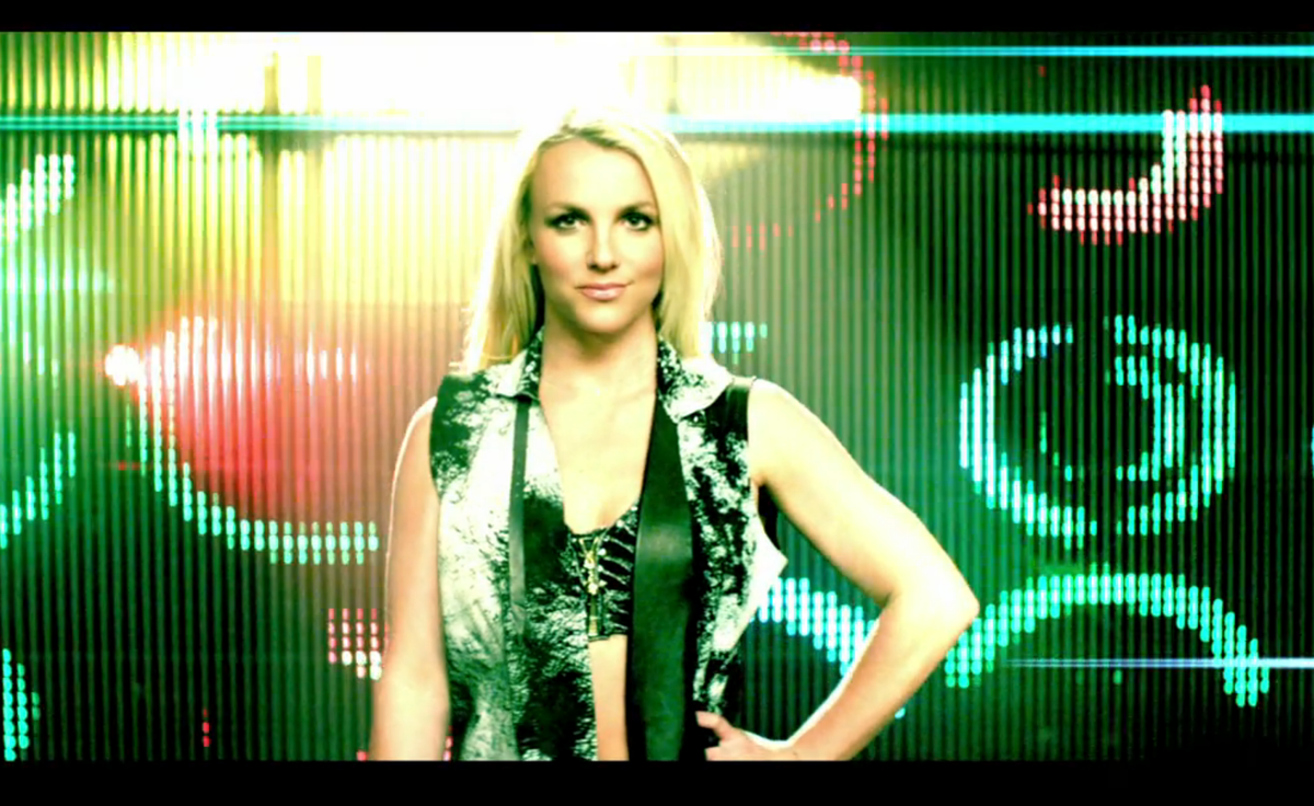 Бритни Спирс в рекламе Twister Dance Remix