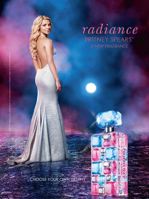 Бритни Спирс в рекламе духов Radiance