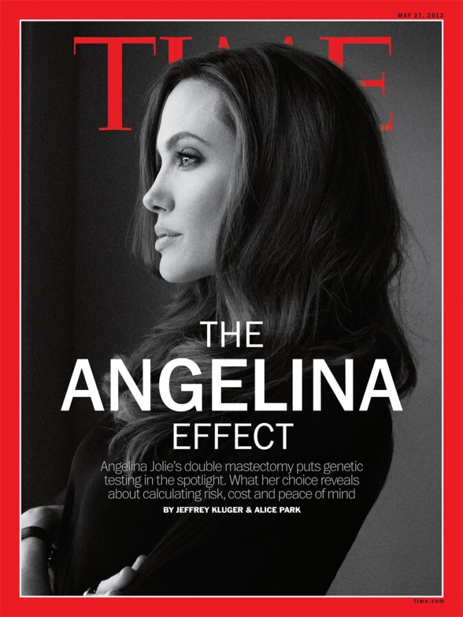 Эффект Анджелины: Анджелина Джоли на обложке журнала Time