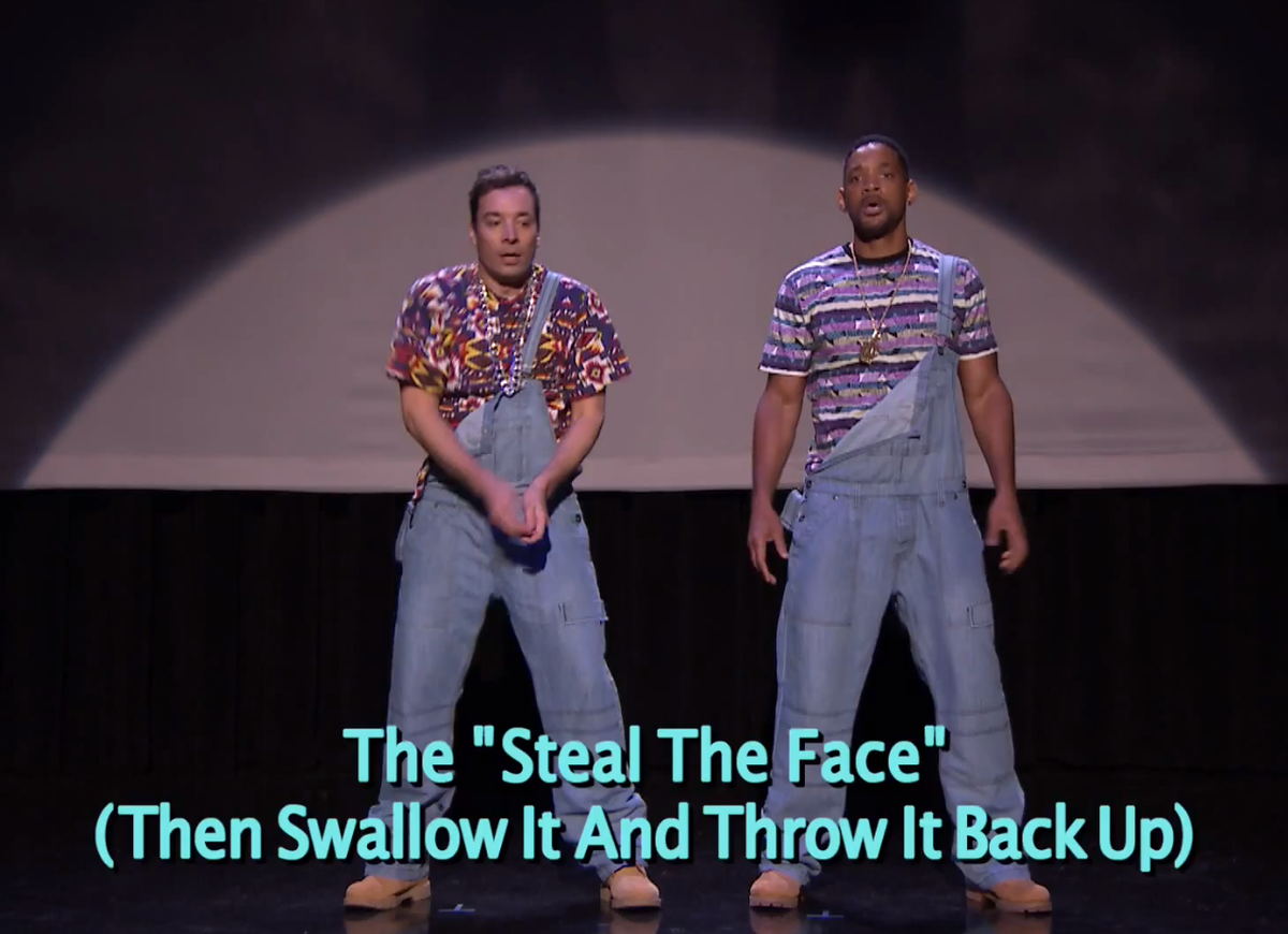 Видео: Уилл Смит и Джимми Фэллон танцуют хип-хоп