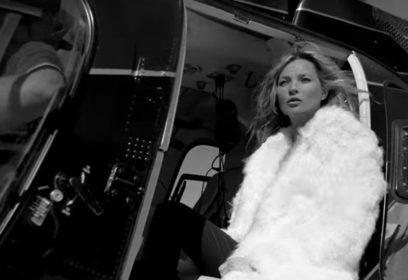 Видео: Кейт Мосс снялась в новой рекламной кампании Saint Laurent