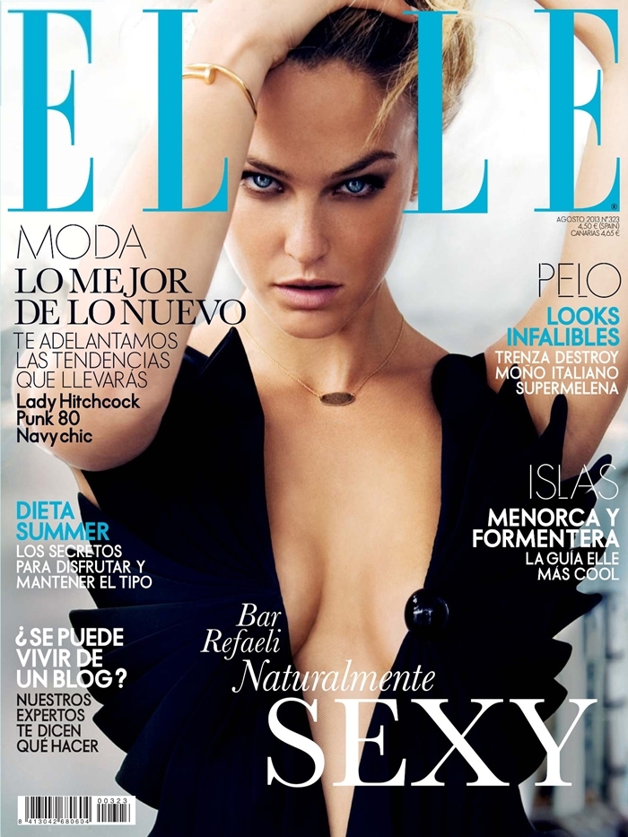 Бар Рафаэли в журнале Elle Испания. Август 2013