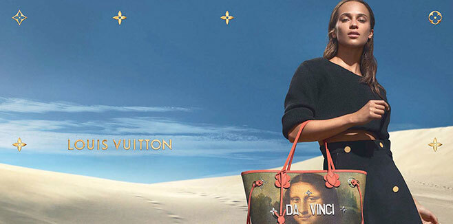 Новые кадры: Алисия Викандер в рекламной кампании Louis Vuitton
