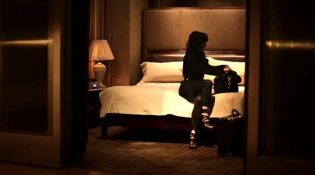 Кристина Риччи в рекламном ролике Donna Karan