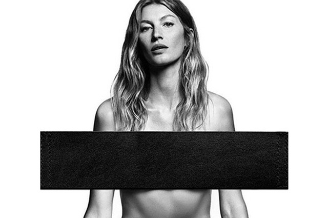 Жизель Бундхен обнажилась в новой рекламе джинсов Givenchy