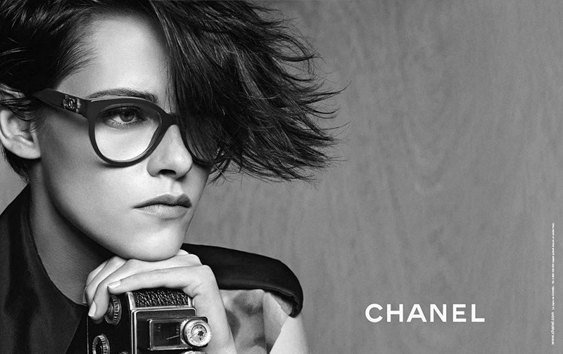 Кристен Стюарт в новой рекламной кампании очков Chanel Eyewear 2015