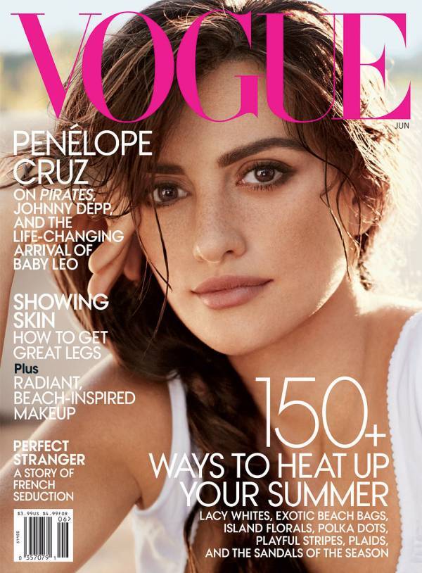 Пенелопа Крус в журнале Vogue. США. Июнь 2011