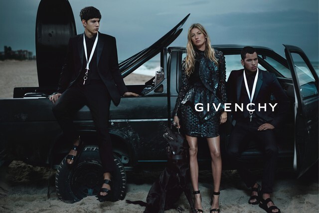Первый взгляд на Жизель Бундхен в рекламной кампании Givenchy