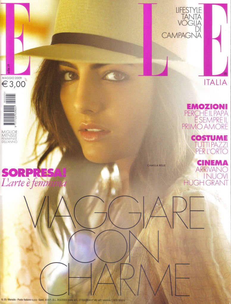 Камилла Белль в журнале Elle. Италия. Май 2009