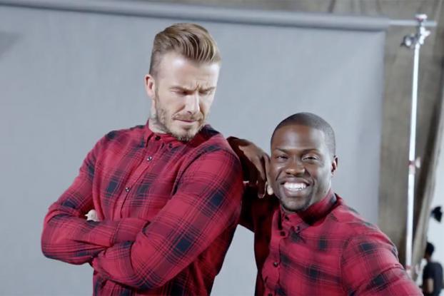 Видео: Кевин Харт и Дэвид Бекхэм в новой рекламе H&M