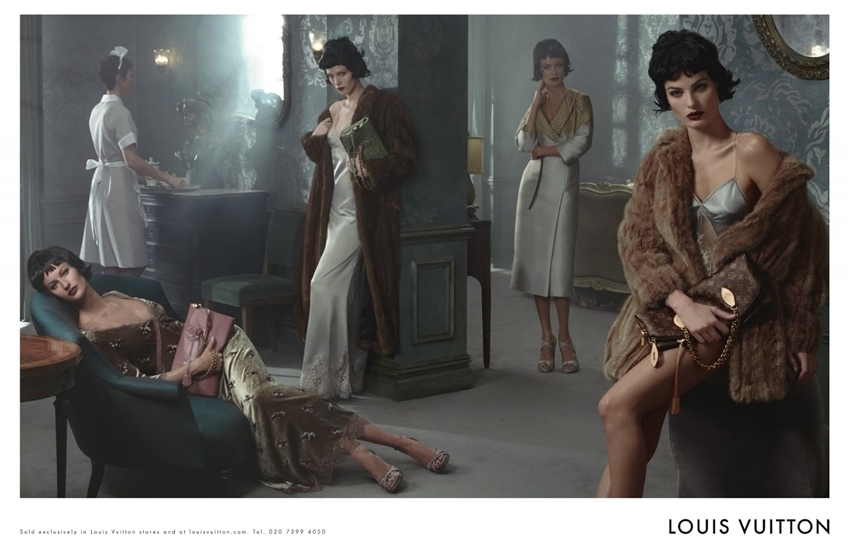 Рекламная кампания новой коллекции  Louis Vuitton. Осень / зима 2013-2013