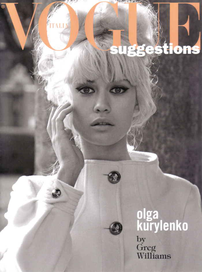 Ольга Куриленко:  девушка Бонда в итальянском Vogue