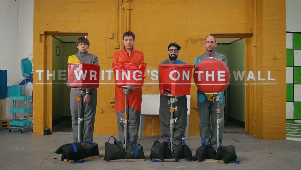 Новый клип группы OK Go - The Writing&#39;s On the Wall