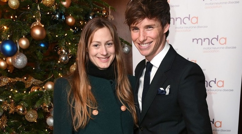 Эдди Редмэйн с беременной супругой на благотворительном ужине в Лондоне
