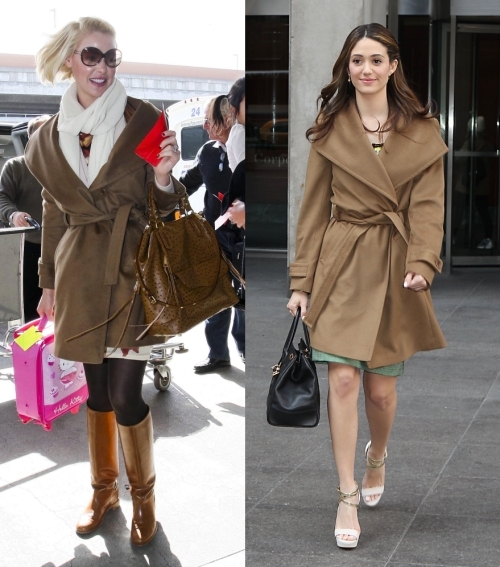 Fashion battle: Кэтрин Хайгл и Эмми Россум