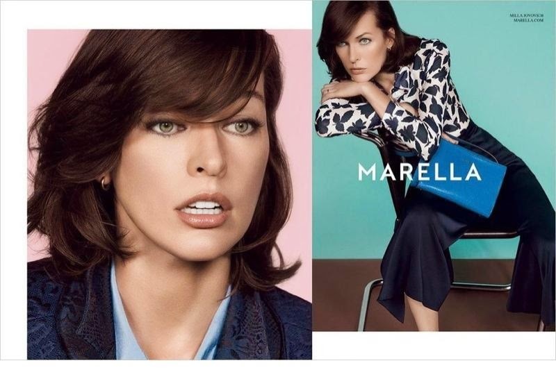 Милла Йовович в новой рекламной кампании Marella. Весна 2015