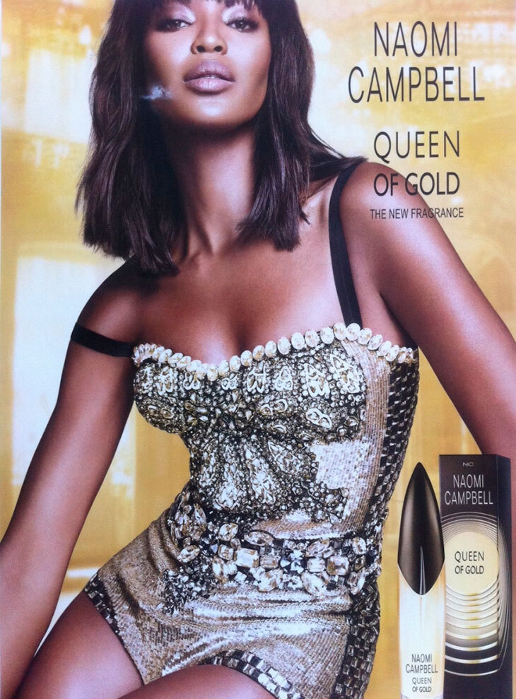 Queen of Gold: новый аромат от Наоми Кэмпбелл