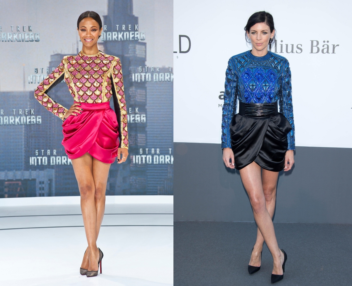 Fashion Battle: Зои Салдана и Либерти Росс