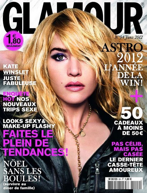 Кейт Уинслет в журнале Glamour. Январь 2012