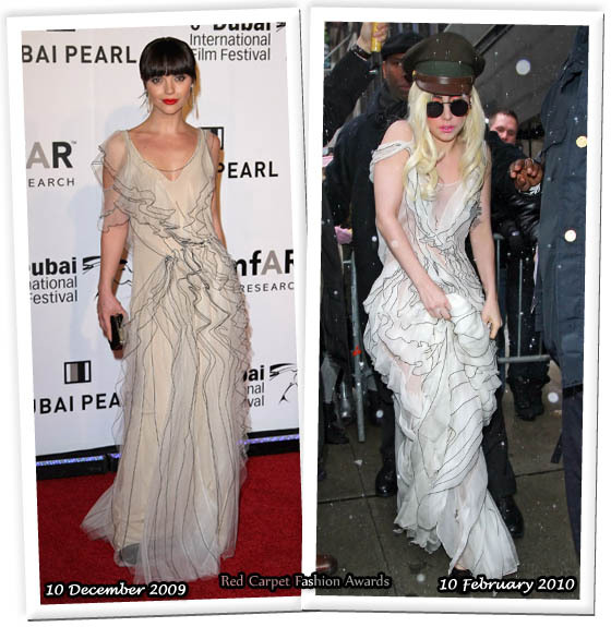 Fashion battle: Кристина Риччи и Lady GaGa
