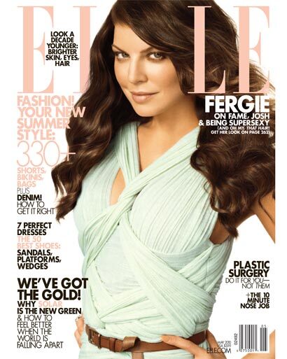Ферги в журнале Elle. US. Май 2010