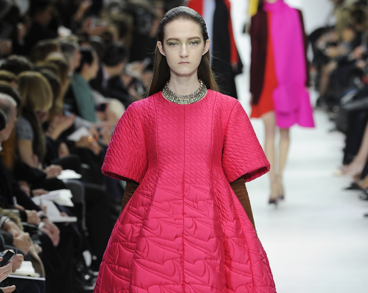 Модный показ новой коллекции Christian Dior. Осень / зима 2014