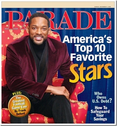 Топ 10 звезд любимцев Америки. По версии журнала Parade